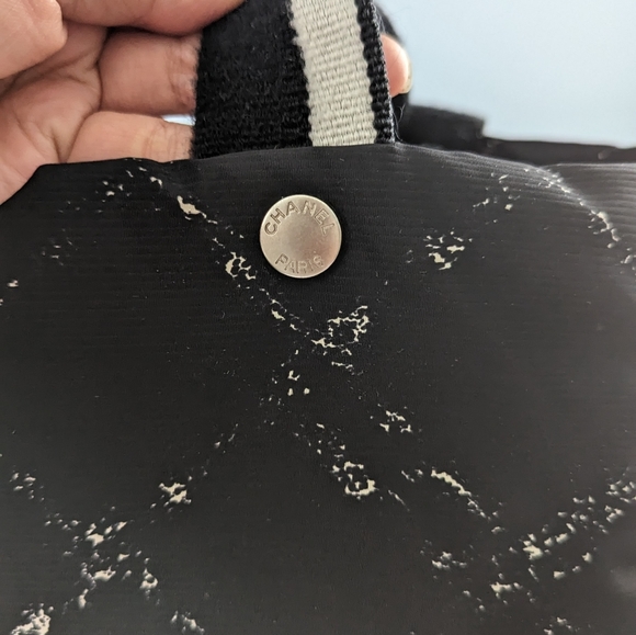 Chanel Vintage Nylon Travel Tote - Picture 7 of 16